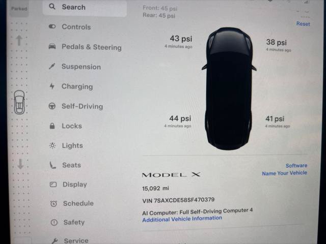 Used 2025 Tesla Model X AWD/4WD image 12