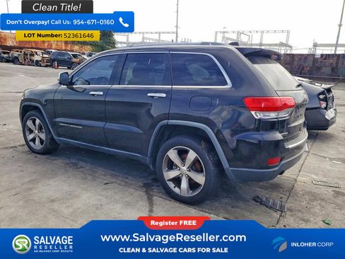 Used 2014 Jeep Grand Cherokee Limited w/ Luxury Group II RWD image 3