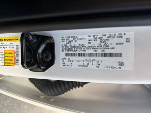 Used 2019 Ford F150 Platinum w/ Equipment Group 701A Luxury AWD/4WD image 36