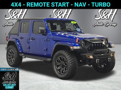 Used 2020 Jeep Wrangler Unlimited Sahara w/ Uconnect 4C Nav & Sound Group
