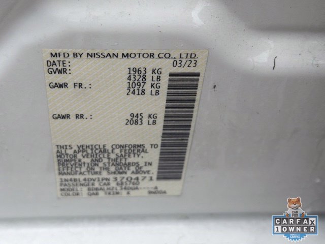 Certified 2023 Nissan Altima 2.5 SV FWD image 19