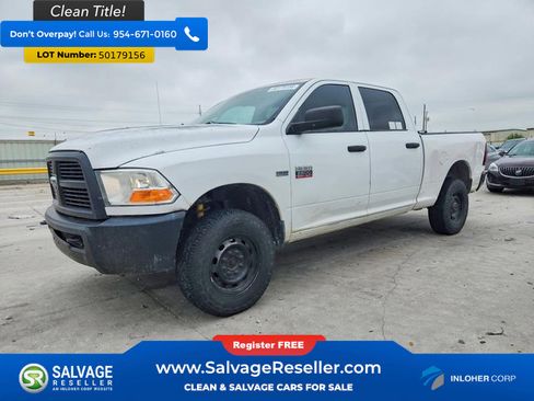 Used 2012 RAM 2500 ST w/ Popular Equipment Group AWD/4WD image 1