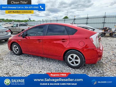 Used 2012 Toyota Prius Four w/ Deluxe Solar Roof Pkg FWD image 3