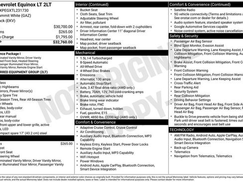 New 2026 Chevrolet Equinox LT image 4