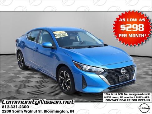 Used 2024 Nissan Sentra SV FWD image 1
