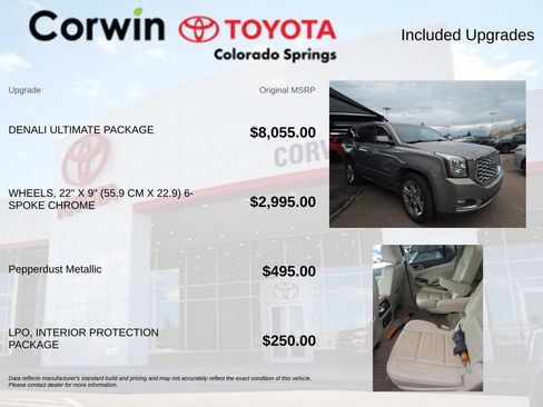 Used 2019 GMC Yukon Denali w/ Denali Ultimate Package AWD/4WD image 7