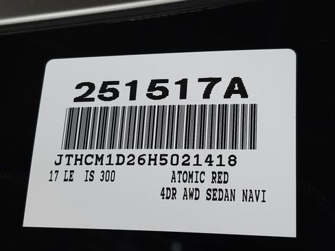 Used 2017 Lexus IS 300 F Sport w/ F Sport Package image 32