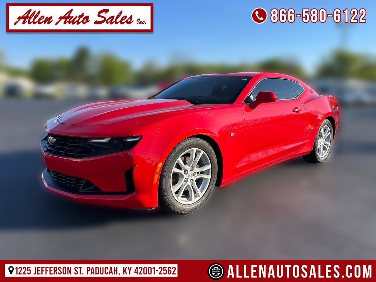 Used 2021 Chevrolet Camaro LS RWD image 1