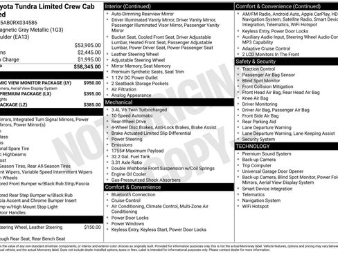Used 2024 Toyota Tundra Limited RWD image 23