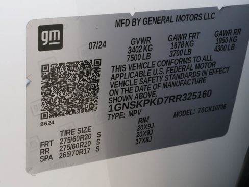 Used 2024 Chevrolet Tahoe Z71 w/ Luxury Package image 23