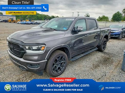Used 2020 RAM 1500 Laramie AWD/4WD image 1