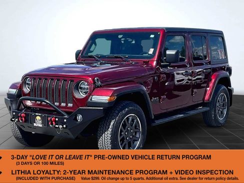 Used 2021 Jeep Wrangler Unlimited Sport AWD/4WD image 1