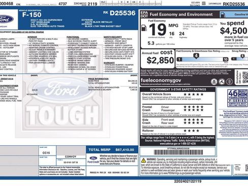 Used 2024 Ford F150 Lariat AWD/4WD image 6