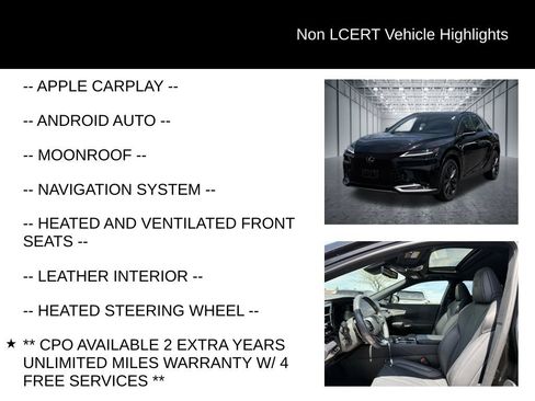 Used 2024 Lexus RX 350 F Sport w/ Convenience Package AWD/4WD image 30