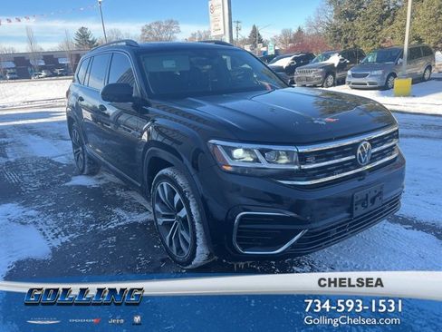 Used 2021 Volkswagen Atlas SEL Premium image 1