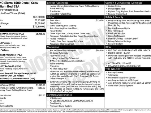 Used 2021 GMC Sierra 1500 Denali w/ Denali Ultimate Package image 6