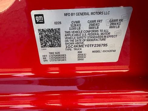 New 2026 Chevrolet Silverado 2500 Custom w/ Custom Value Package AWD/4WD image 16