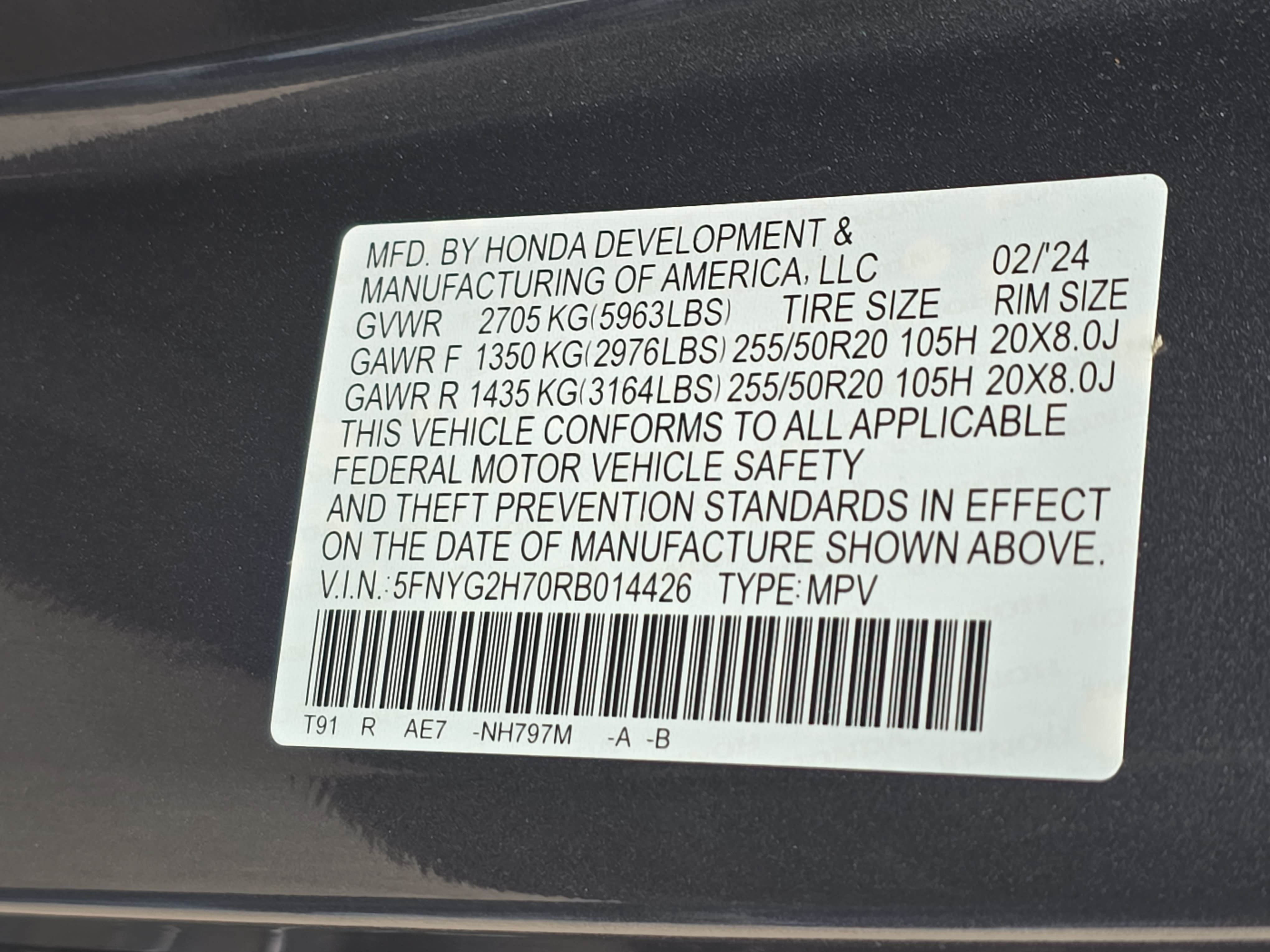 Used 2024 Honda Pilot Touring image 38