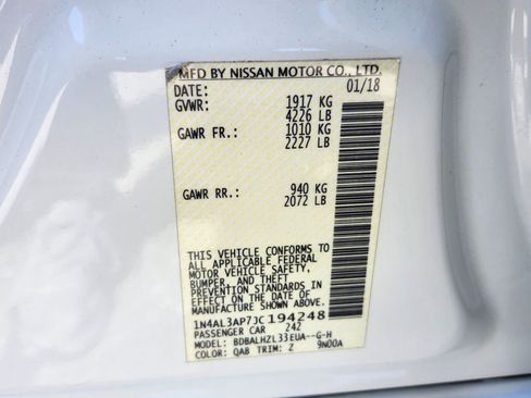 Used 2018 Nissan Altima 2.5 SR w/ SR Special Edition image 23