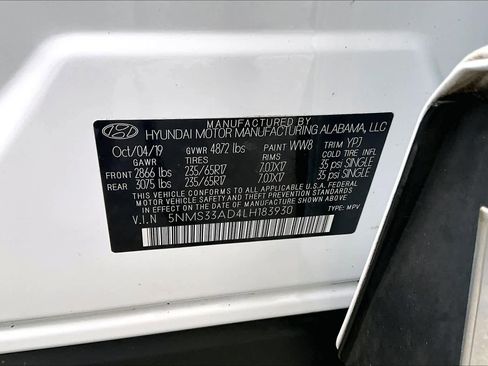 Used 2020 Hyundai Santa Fe SEL FWD image 59