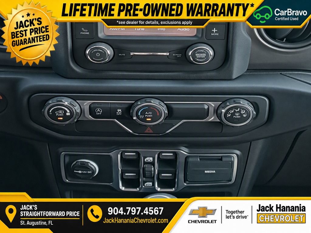 Used 2020 Jeep Gladiator Sport w/ Quick Order Package 23S AWD/4WD image 14