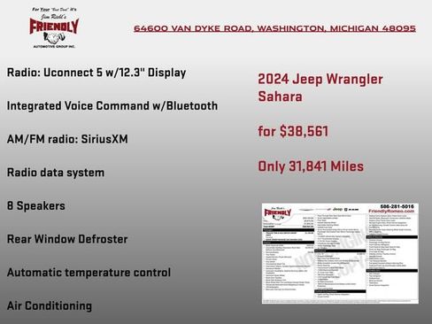 Used 2024 Jeep Wrangler Sahara image 4