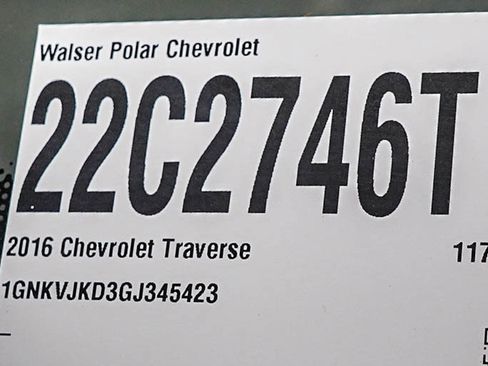 Used 2016 Chevrolet Traverse LTZ AWD/4WD image 34