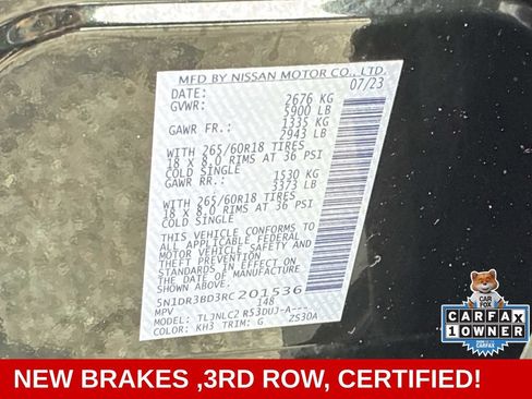 Certified 2024 Nissan Pathfinder Rock Creek AWD/4WD image 22