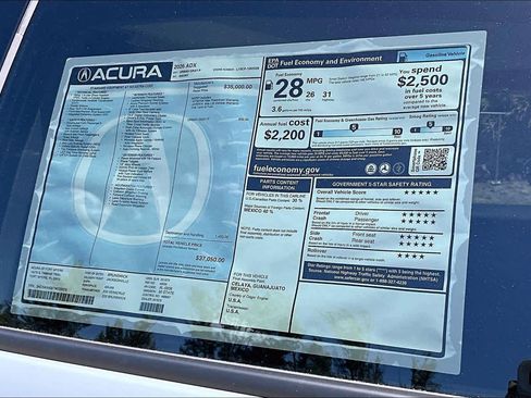 New 2026 Acura ADX FWD image 22