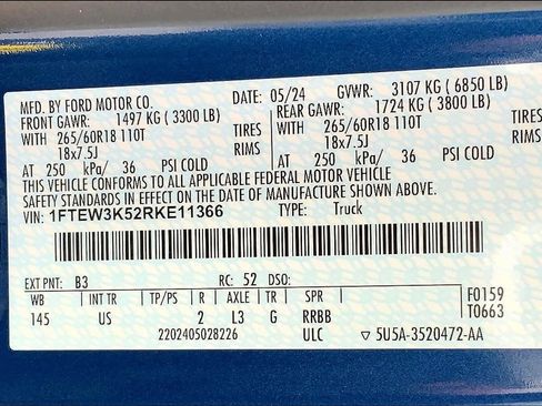 Used 2024 Ford F150 XLT w/ Equipment Group 302A MID image 20