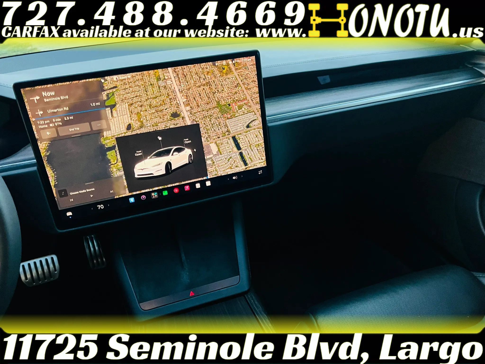 Used 2021 Tesla Model S Long Range AWD/4WD image 25