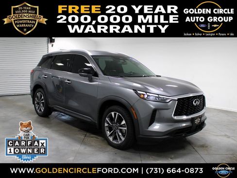 Used 2023 INFINITI QX60 Luxe w/ Vision Package FWD image 1