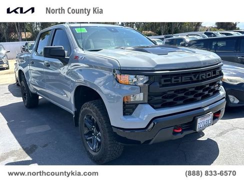 Used 2024 Chevrolet Silverado 1500 Custom Trail Boss AWD/4WD image 1