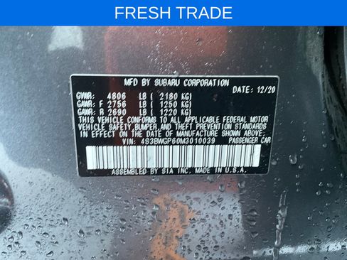 Used 2021 Subaru Legacy Touring XT image 35