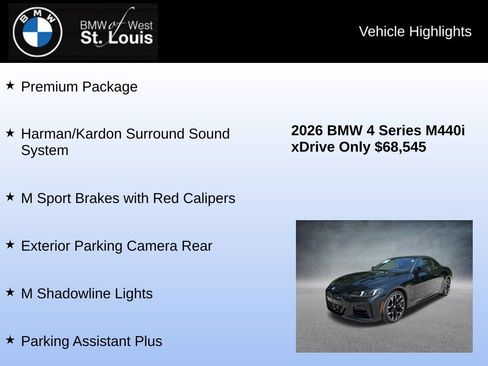 Used 2026 BMW 440i xDrive Convertible AWD/4WD image 16