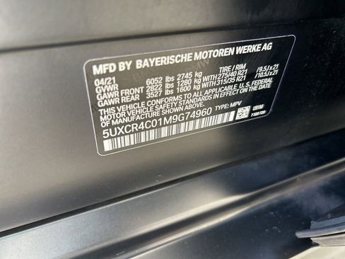 Used 2021 BMW X5 sDrive40i w/ M Sport Package image 17