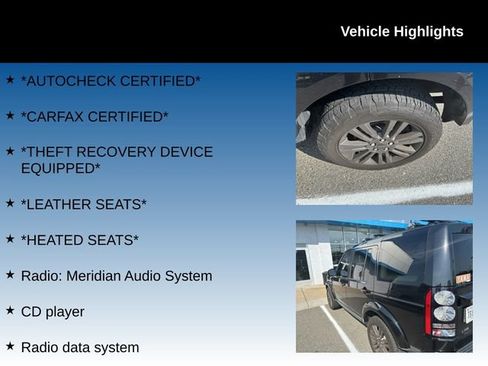 Used 2016 Land Rover LR4 HSE LUX AWD/4WD image 4