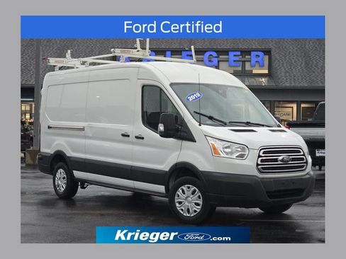 Certified 2019 Ford Transit 250 148 Medium Roof w/ Exterior Upgrade Package RWD image 1