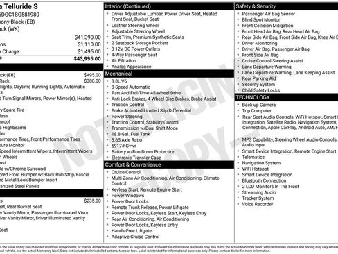 Certified 2025 Kia Telluride S AWD/4WD image 36