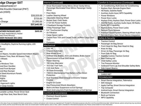 New 2023 Dodge Charger SXT w/ Cold Weather Package image 31