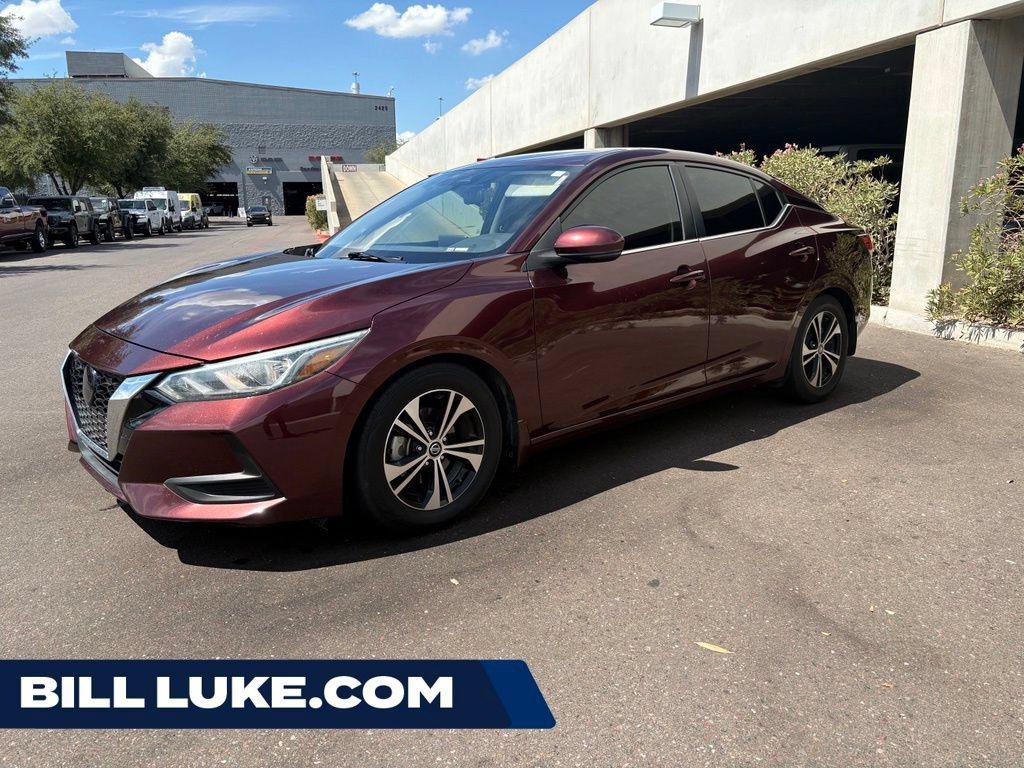 Used 2020 Nissan Sentra SV FWD image 1