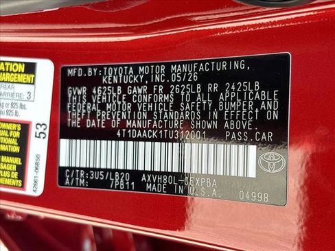 New 2026 Toyota Camry XSE FWD image 20