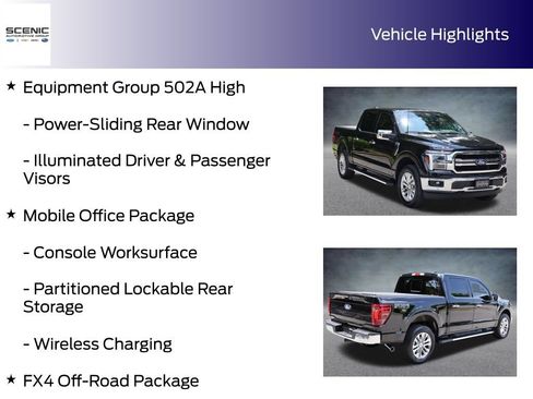 Used 2025 Ford F150 Lariat w/ Equipment Group 502A High AWD/4WD image 10