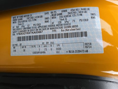 Certified 2026 Ford Transit 350 XLT image 27