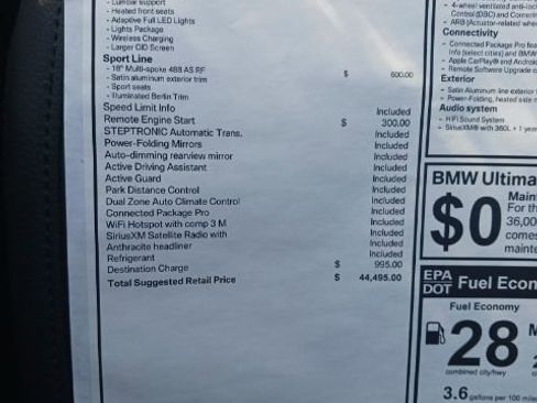 New 2024 BMW 228i Gran Coupe w/ Premium Package image 33