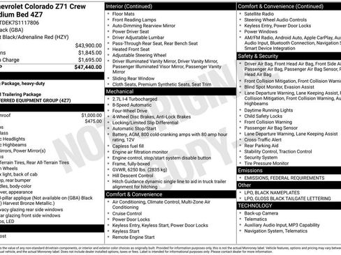Certified 2025 Chevrolet Colorado Z71 image 23