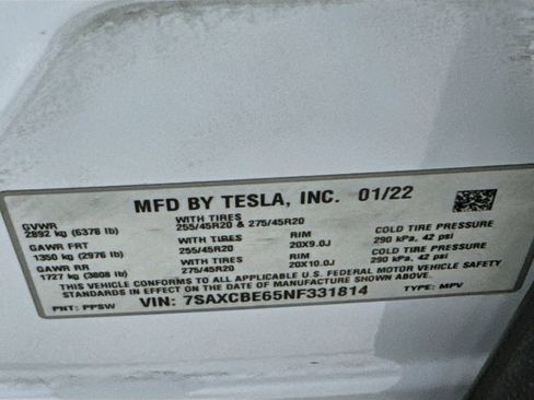 Used 2022 Tesla Model X Plaid AWD/4WD image 41