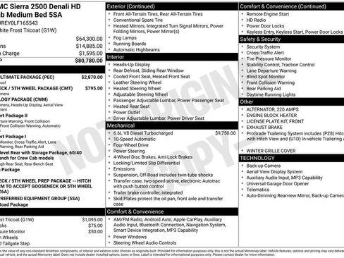 Used 2020 GMC Sierra 2500 Denali w/ Denali Ultimate Package image 4