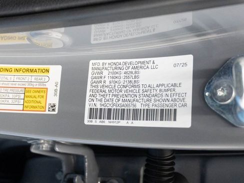 New 2025 Honda Accord EX-L image 31