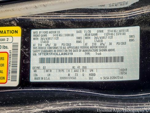 Used 2020 Ford Ranger XLT w/ Equipment Group 302A Luxury image 36